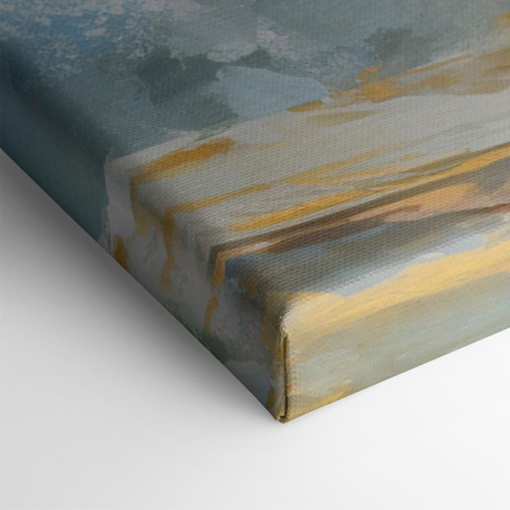 Canvas for Living room. A Dance of Colors: Where the Red Giant Meets the Yellow Dwarf Under a Majestic Sky, 27 x 18 inch Canvas Wall Art - Modern Home Decor - 69x46 cm (27x18 inch)