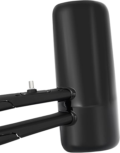 Miniatura 7 de KARPAL 1 par de espejos para puerta lateral del conductor y del pasajero, con calefacción eléctrica con brazo para Kenworth T680 T880 2013-2019,