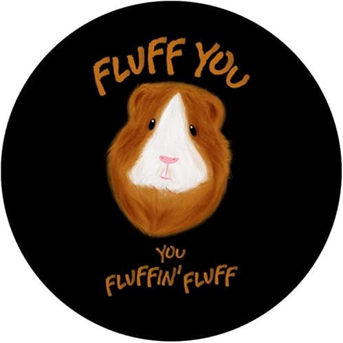 Miniatura 3 de Guinea Pig Fluff You Accesorios para Smartphone Niños Mujeres Hombres - PopSockets Grip y Soporte para Teléfonos y Tabletas Negro
