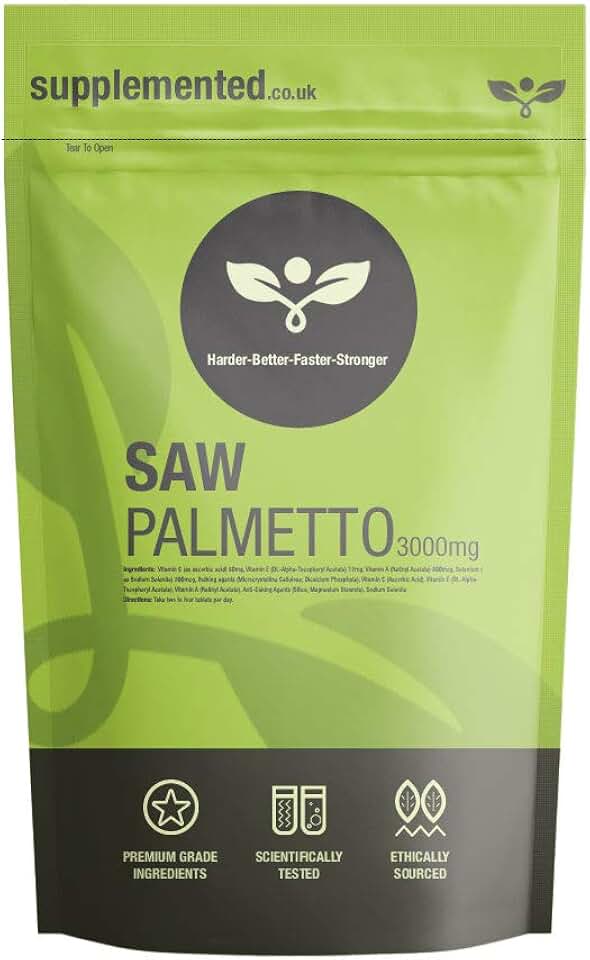 Amazon.co.uk Saw Palmetto Herbal Supplements Saw Palmetto Herbal