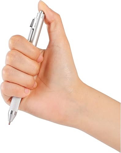 Miniatura 3 de Bolígrafos multifuncionales 4 en 1, bolígrafo multicolor de 0.028 in, bolígrafo de 3 colores y lápiz mecánico de 0.020 in en un bolígrafo, contiene