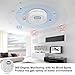 Combination Carbon Monoxide and Smoke Alarm with Digital Display, Battery Operated Smoke and Carbon Monoxide detectors 1-Pack