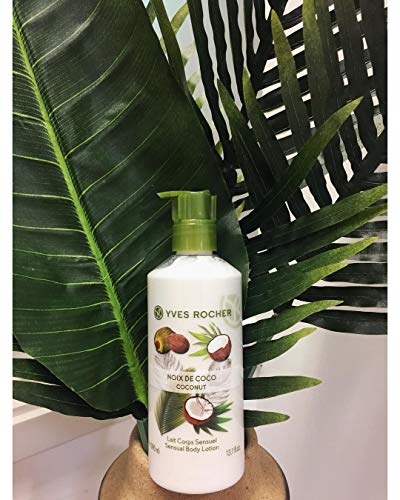Yves Rocher Les Plaisirs Nature Sensual Body Lotion - Coconut (13.1 Fl.oz.) #TOP2