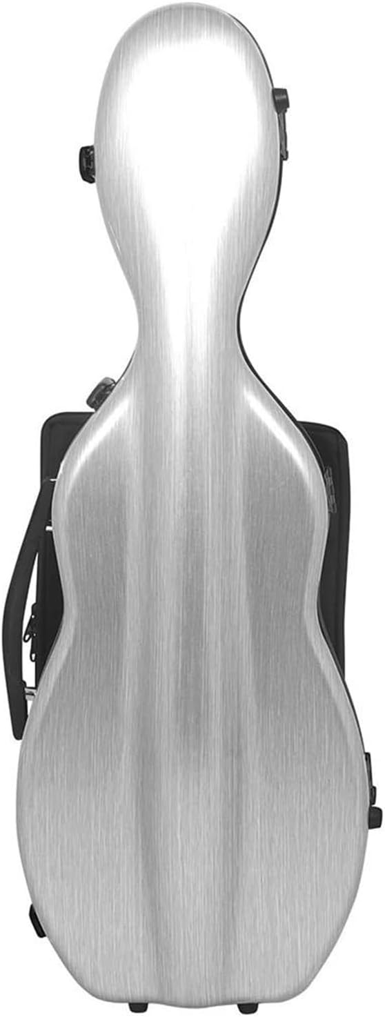 Violin instrument case 4/4 Violin Case Composite Violin Case With Lightweight Double Shoulder Strap Storage Bag(White)