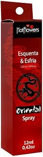 ORIENTAL SPRAY 12ML HOT FLOWERS - ESQUENTA E ESFRIA - SEXTOYONLINE