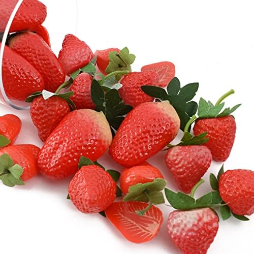 Amazon.com: RAYNAG 20pcs Artificial Raspberry Fake Simulation Fruit ...