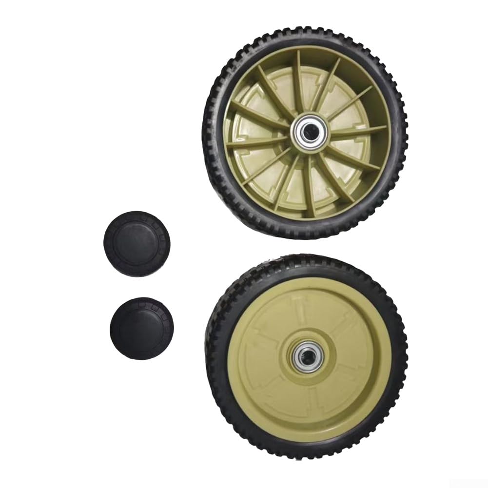 Paquete de 4 ruedas para cortacésped, kit de ruedas de repuesto para cortacésped Honda HR214 HRU214 HRU215 modelos 200 mm de diámetro