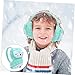 LIFKOME 2Pcs Earmuffs Warm Ear Covers for Winter Cute Fox Design Lightweight and Washable Cold Weather Ear Protection for Boys for Outdoor Activities
