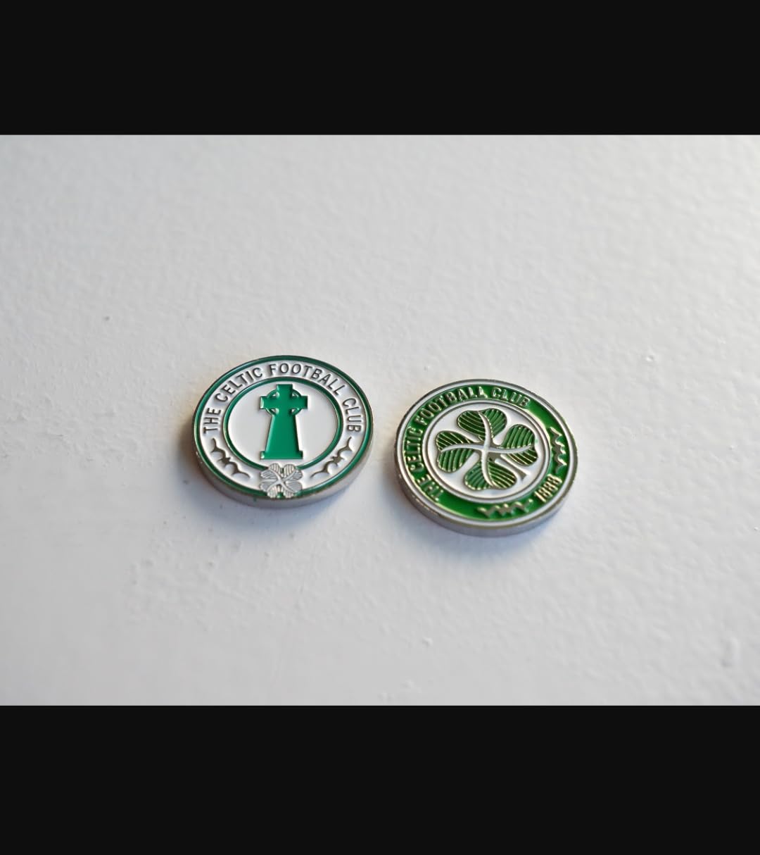 Celtic double sided golf ball marker new/retro badge Magnetic to Golf Hat Clip, Golf Ball Marker Metal Golf Ball Marker Hat Clip Magnet Golf Ball Marker