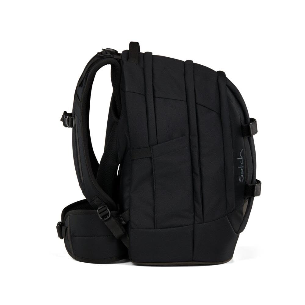 Satch Pack Schulrucksack Set 3tlg. inkl. Schlamperbox und Sportbeutel (Blackjack)