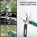 WORKPRO 18-in-1 Multi Tool Pliers, Gifts for Men, Stainless Steel EDC Multitool with Pocket Knife, 2 Safety Locks, Belt Clip and Oxford Pouch, Utility Multiuse Tool for Camping