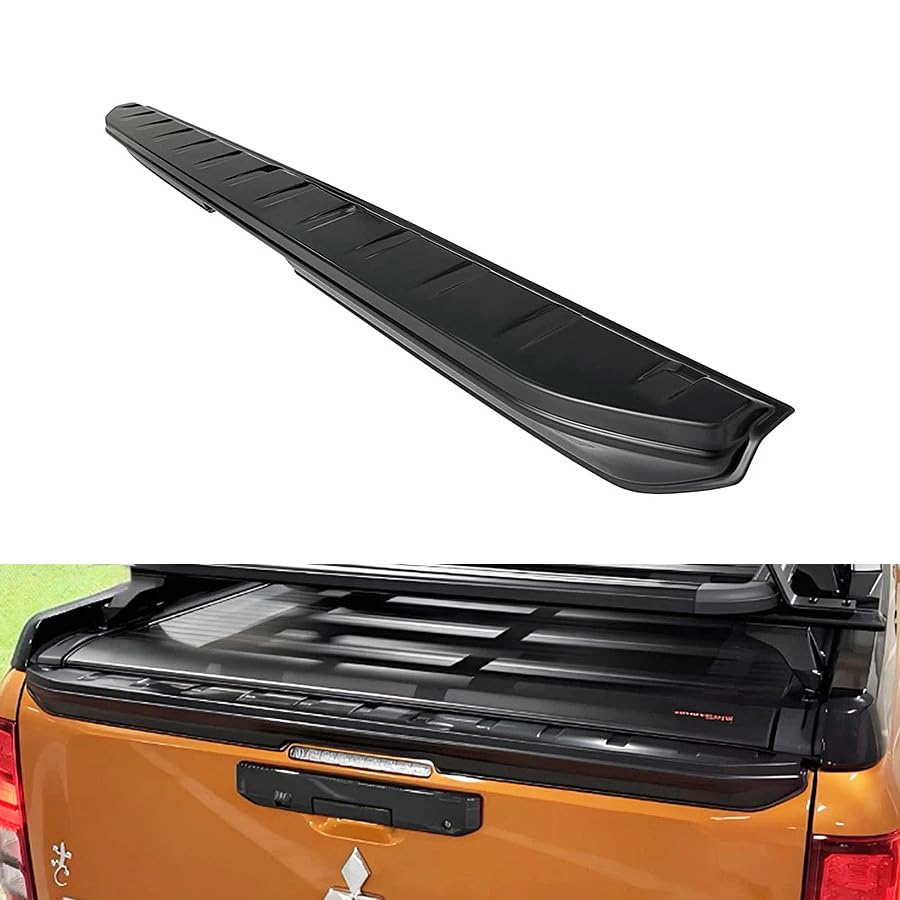 格安！送料込　三菱トライトンテールゲート上部プロテクター　艶あり黒 格安！送料込 三菱トライトンテールゲート上部プロテクター 艶あり黒