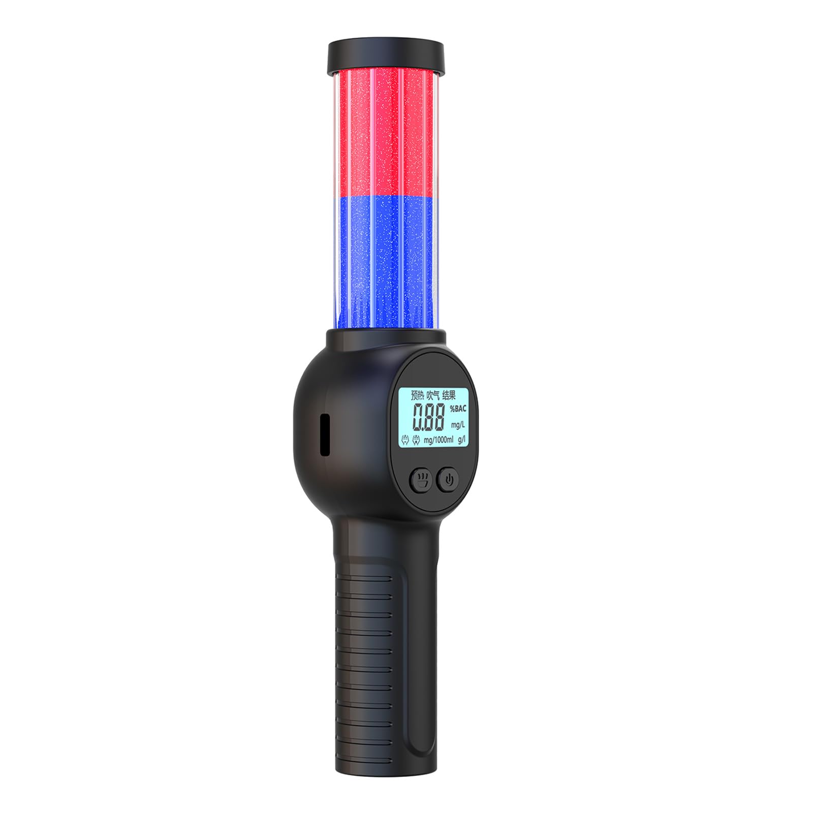 Buxuaaaa Professional Meter Tester Rechargeable Digital Meter Testing With Led Screen Flashlight And Flicker Abs