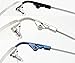 Agstum Blue Light Blocking Glasses - Flexible Rimless Titanium Alloy Eyeglasses Frames Clear Lens