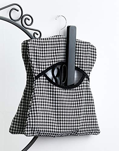 York Wäscheklammernbeutel, Gewebe (60% Baumwolle, 40% Polyester), galvanisierter Stahl, Pepita, One Size, 096242