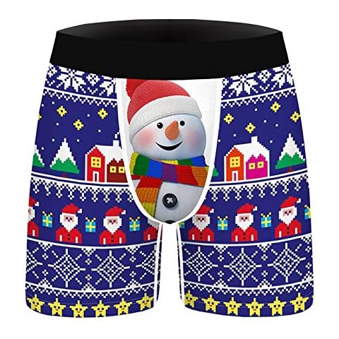 MILAX Funny Christmas Boxer Shorts Cover