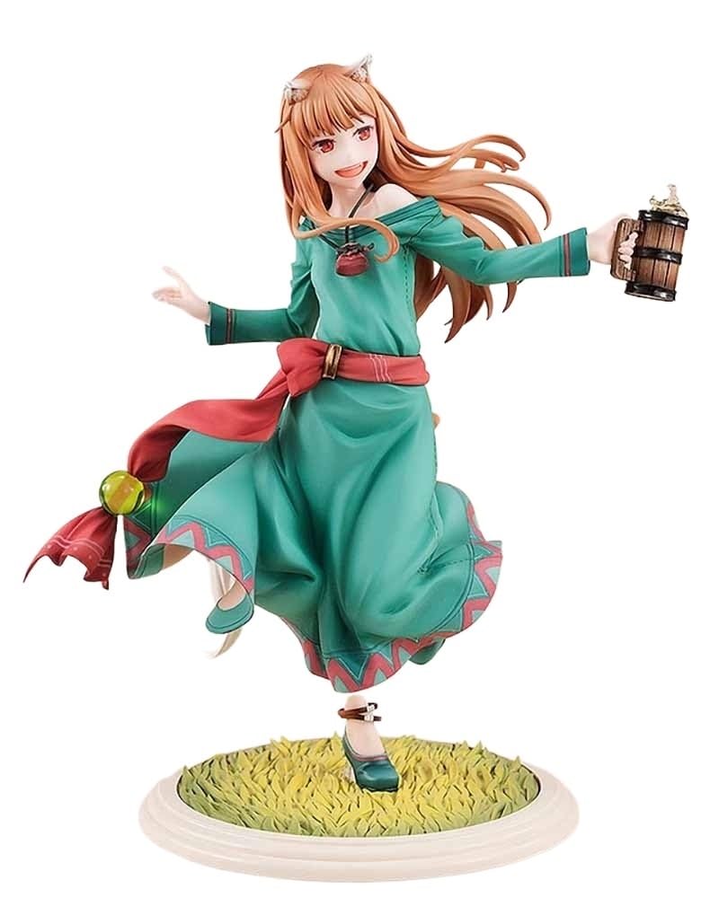 NFsgVCGJFigura de acción Spice and Wolf NFsgVCGJo 1/8/figura Figura de Anime/Modello di Personaje Pintado/Modelo de Juguete/PVC/artículo de colección de Anime 18 cm/7,1 Pulgadas