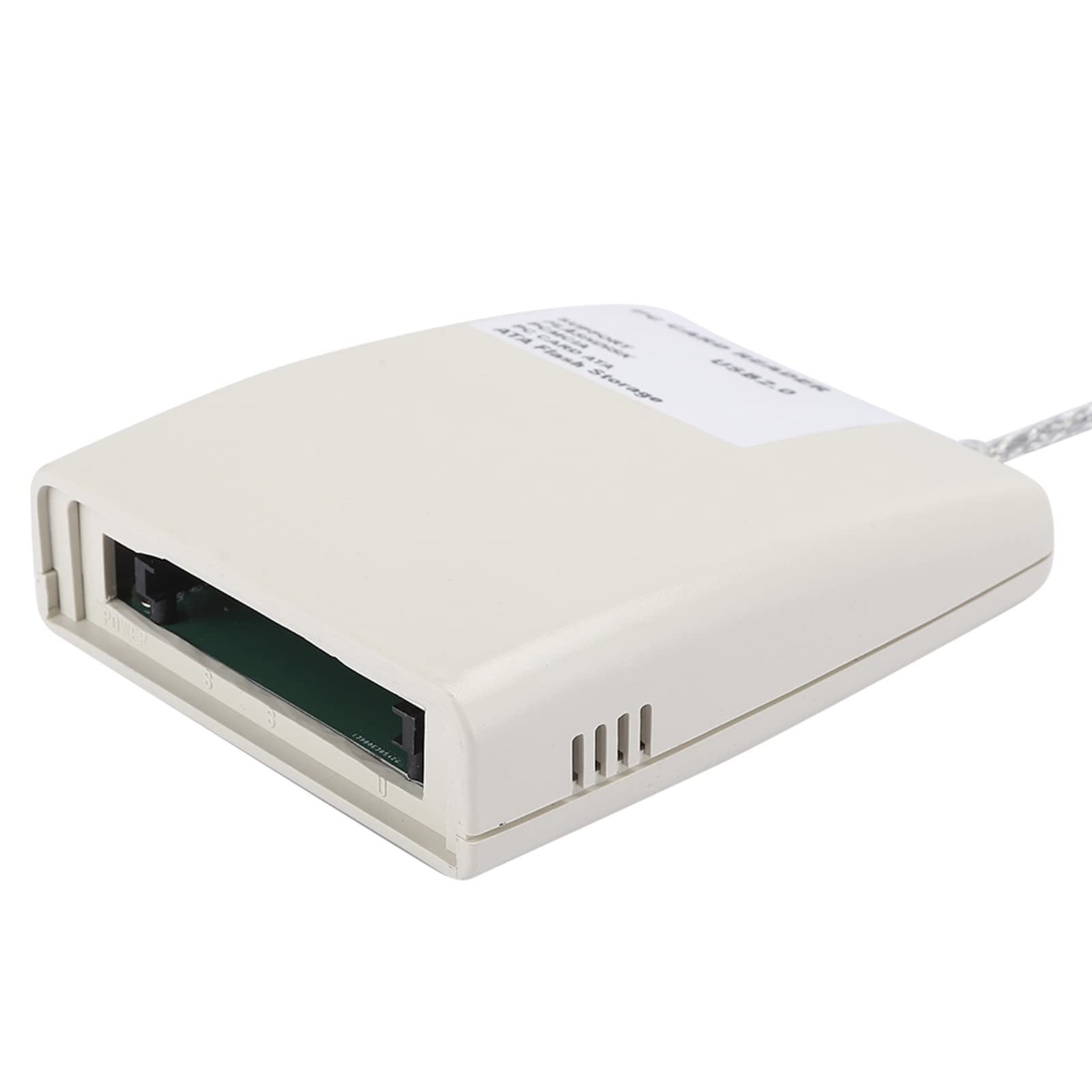 VBESTLIFE Lettore di schede USB 2.0, lettore di schede di memoria industriale PCMCIA ad alta velocità da 68 pin, supporto per la lettura di schede di memoria da 20 MB a 20 G