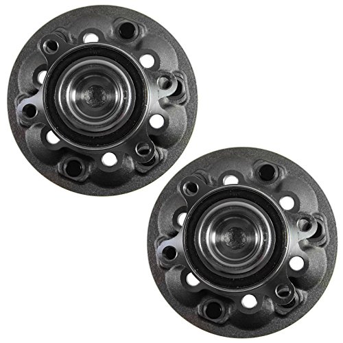 Image of TRQ Front Left and Right Wheel Bearing and Hub Assembly Set 2 Piece Compatible with 2009-2012 Chevrolet Colorado RWD 2009-2012 GMC Canyon RWD