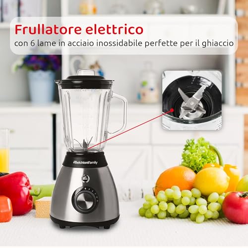 FRULLATORE MELCHIONI FAMILY FRULLO GLASS - 8