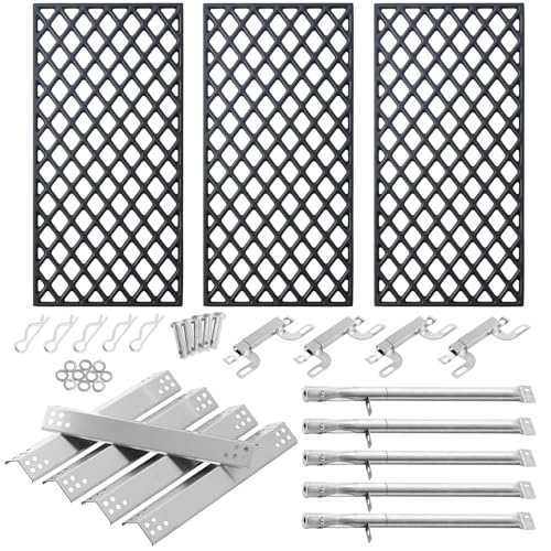 GR2210601-MM-00 Replacement Parts Grill Grates 614714 Flame Tamer 16261 Burner for Members Mark Grill Parts GR2210601-MM-00 09431 crossover Tube GR2210601-MM-00-2 Sams Club GR2210601MM00 Heat Plates