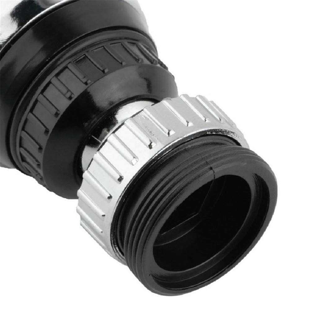 360 Degree Rotary Swivel Faucet Nozzle Anti-splash Water Filter Adapter Shower Head Bubbler Saver Tap for Bathroom Kitchen — view 2