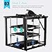 Adventurers Creality Ender-5 Plus 3D Printer 4.3 Inch Touchscreen Removable Tempered Glass Plate 3D Printer Auto Bed Leveling, Resume Print, Filament Run-Out Detection, Dual Z-Axis Supported Printer