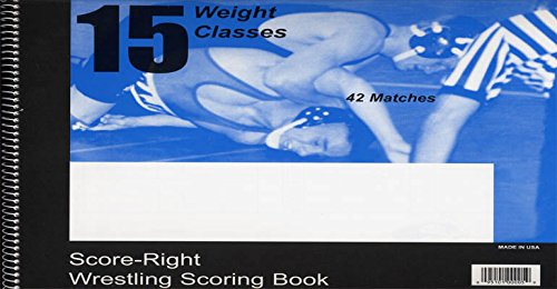 Standard Wrestling 42 Matches Scorebook, Small