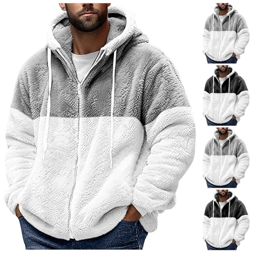 Chaqueta Hombre de Forro Polar Doble Cara