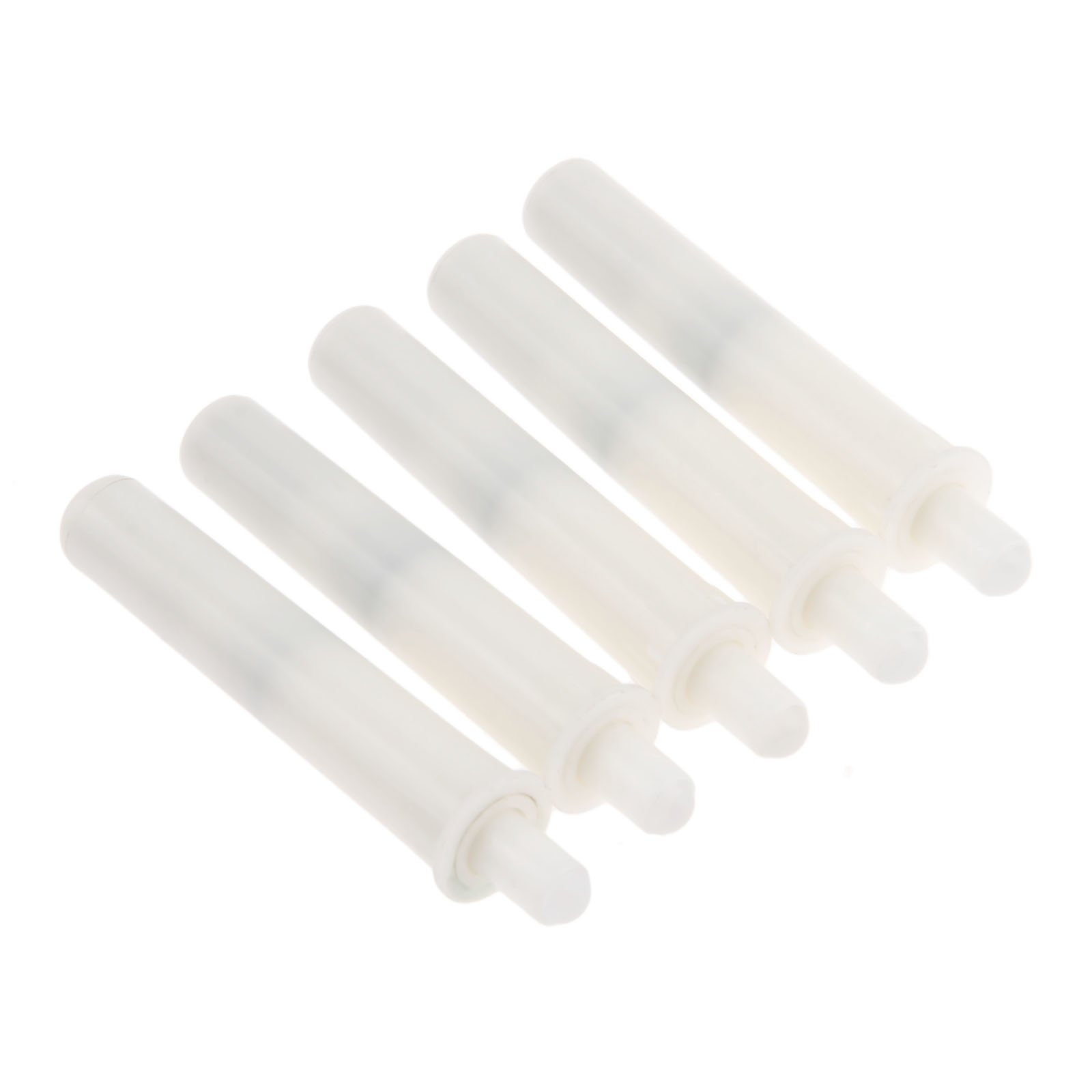 Mtsooning White 10Pcs Damper Buffers Home Push To Open,Soft Quiet Close Closer Silencer For Cabinet Door Drawer Furniture Hardware,
