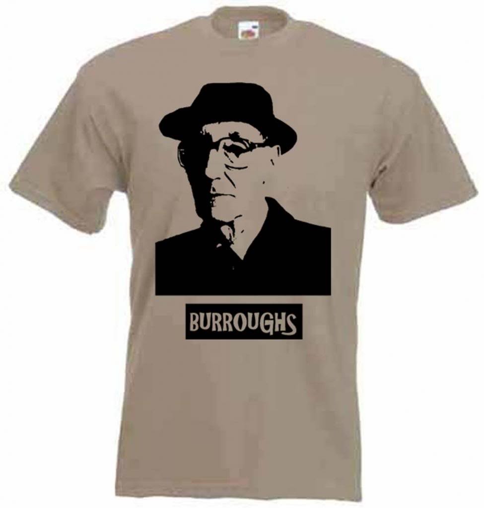 Tribal T-Shirts Khaki William Burroughs T-Shirt - Xl