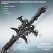 Imagen de Abrecartas Frostmourne de World of Warcraft en forma de espada con base
