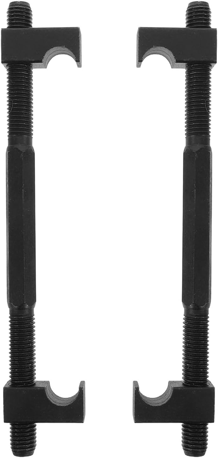 2pcs Heavy-Duty Coil Spring Compressor Tool - 9" Strut Spring Compressor for Shock Absorber Removal - Automotive Suspension Repair Tool for Cars and Trucks