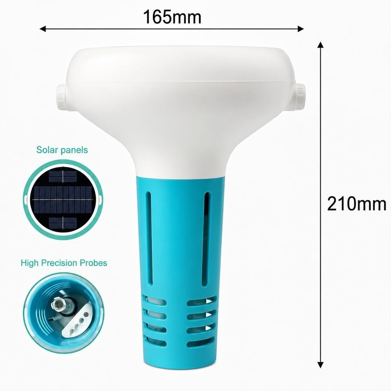Inteligentny tester wody w basenie do jacuzzi bezprzewodowy Bluetooth WiFi