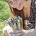 OfficeGoods Brown Earth Gel Pens with Ink Refills, 24 Pack Metallic, Glitter, Classic Colors - 0.8-1.0 mm Medium Tip for Writing, Coloring Books, and Journaling