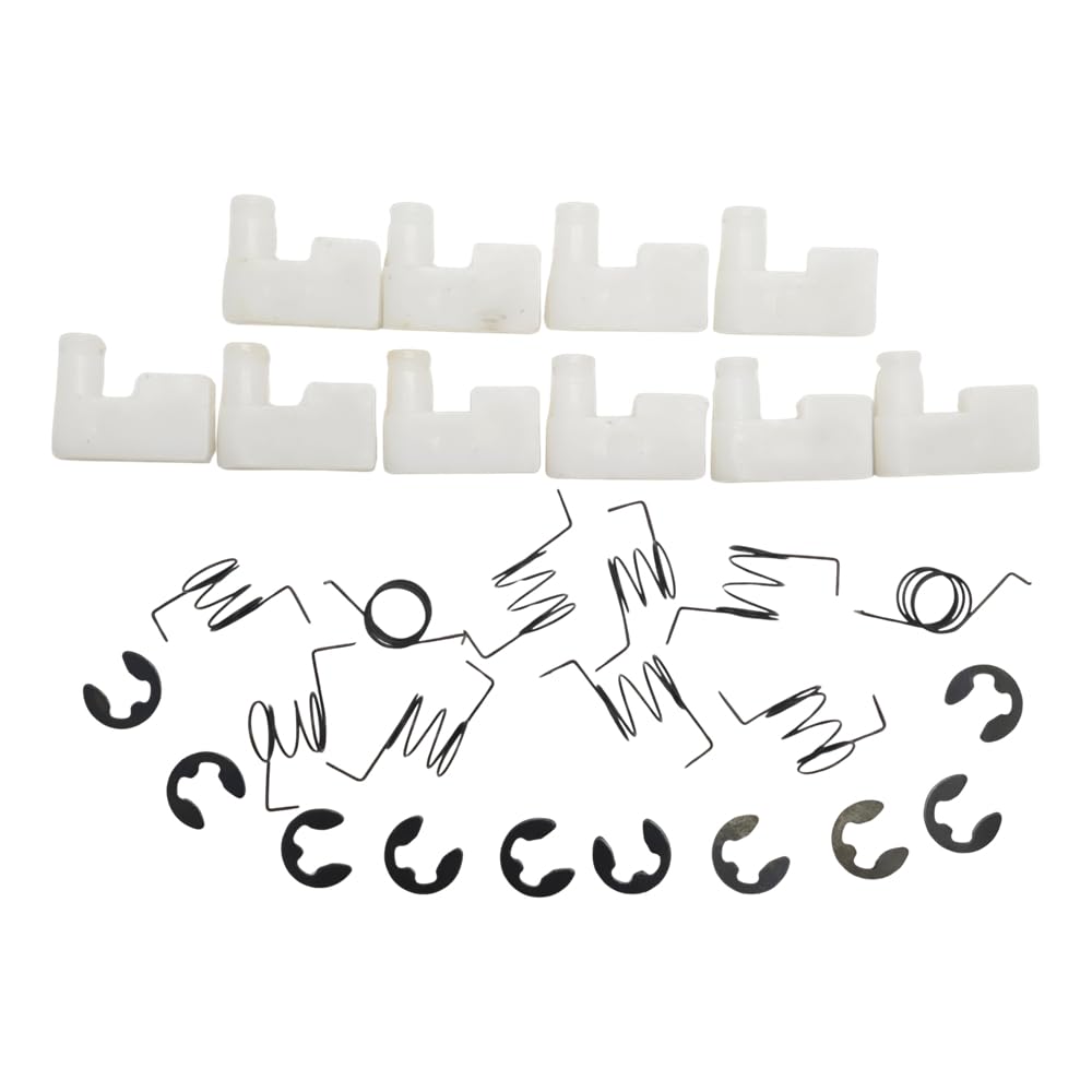Juego de 20 Clips Resorte for trinquete Volante Arranque rebobinado, Aptos for motosierras 4500, 5200, 5800, 45 CC, 52 y 58 Parte