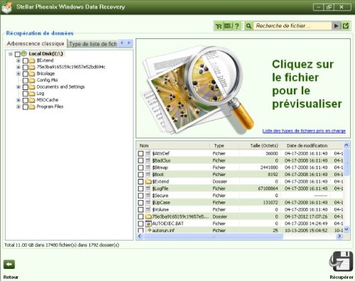 Stellar Phoenix Windows Data Recovery 6 Pro [Téléchargement]