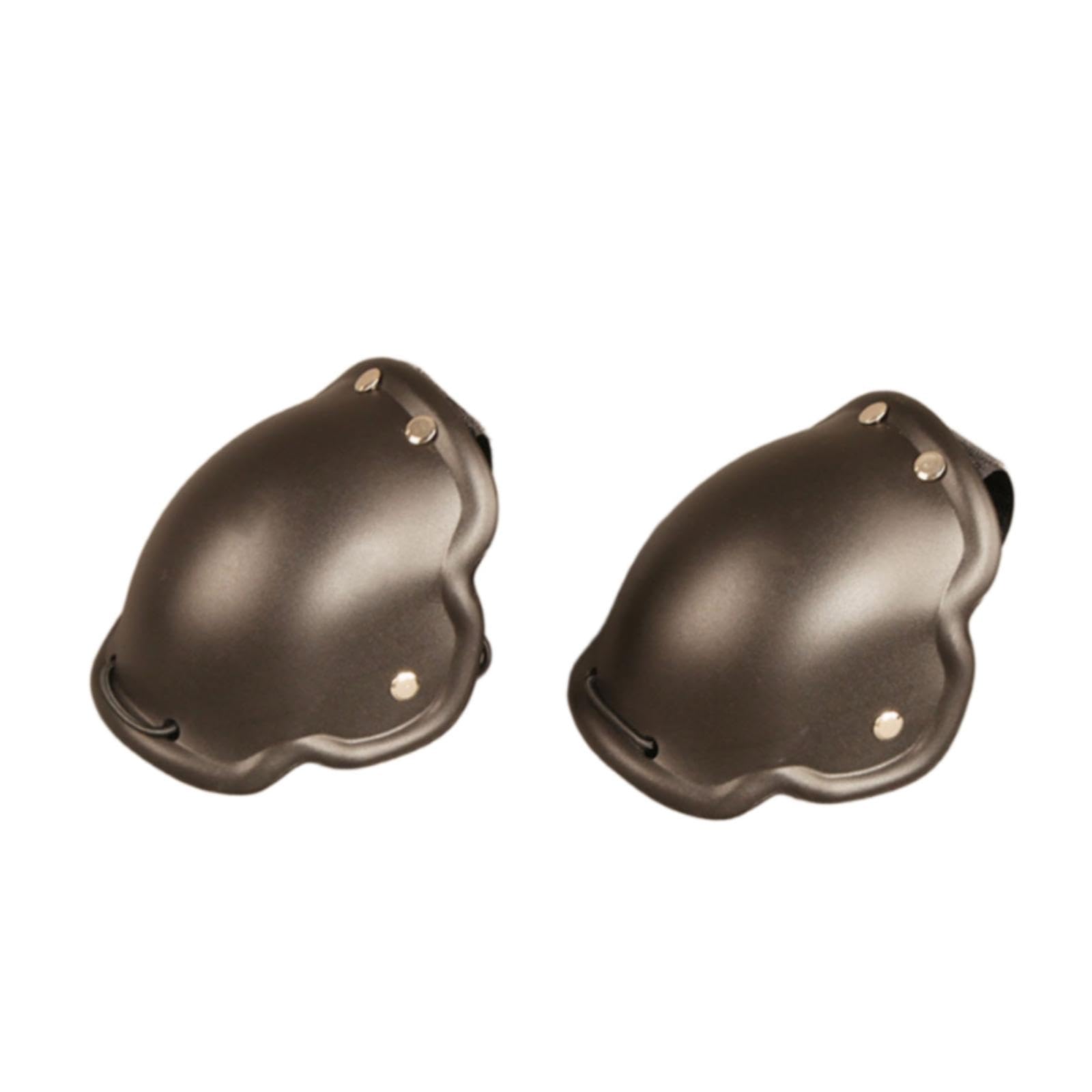 2 Pieces Knee Elbow Wrist Pads Nylon Shape Knee Guard Metal Reinforced Elbow Guard for Historical Fencing Fighters Training, Fencing Practice-image-7