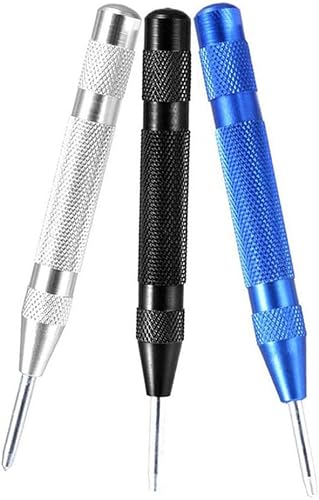 Miniatura 7 de Fuerte rodamiento automático de bolas automático con mango cómodo agujero central perforador central herramienta de perforación de agujero central