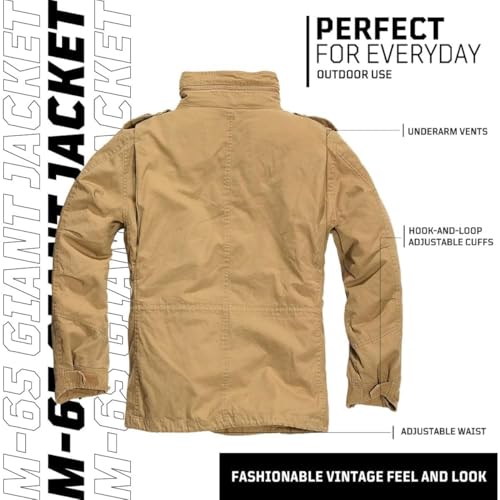 Image of Brandit Men's M-65 Premium All-season Everyday Outdoor Field Jacket
