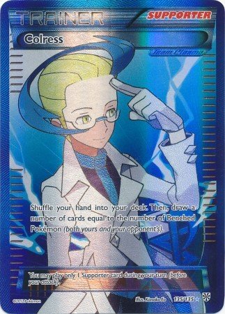 Pokemon - Colress (135) - Black and White Plasma Storm - Holo