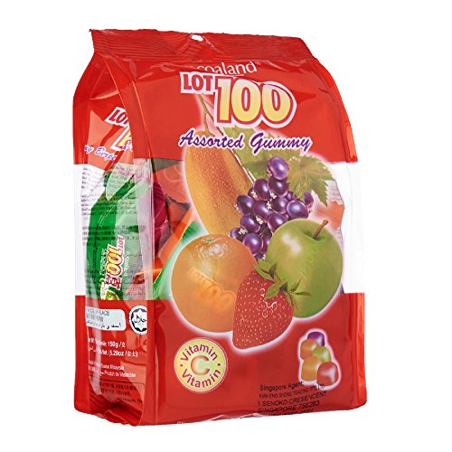 Cocoaland Lot 100 Gummy 320g (12 Packs)