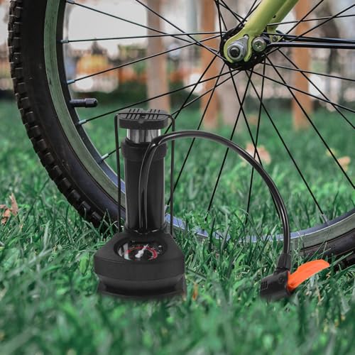 Bomba de inflado vertical portátil para solucionar pérdidas de aire 5