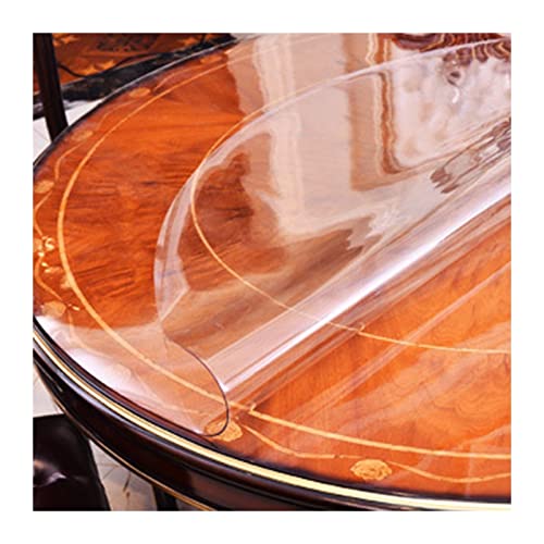 Couverture bureau transparente PVC 2mm haute densité de 140cm