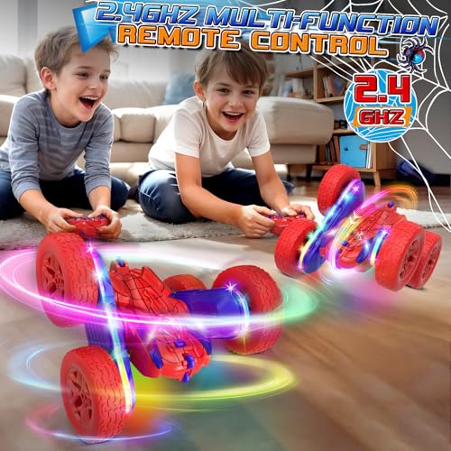 23% Off Jimdella Spider RC Car with LED Lights & Stunts - Image 3