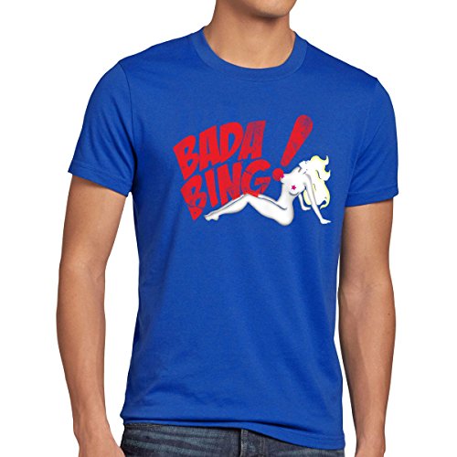 Style3 Bada Bing T-Shirt da Uomo, Dimensione:XL