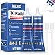 Miioto Textil Kleber, 100ML Fabric Gluen, Stoffkleber, Stoff Kleben Statt Nähen, Transparent, Schnelltrocknend, Maschinenwaschbar, Geeignet für Stoffe, Leder, Jeans etc