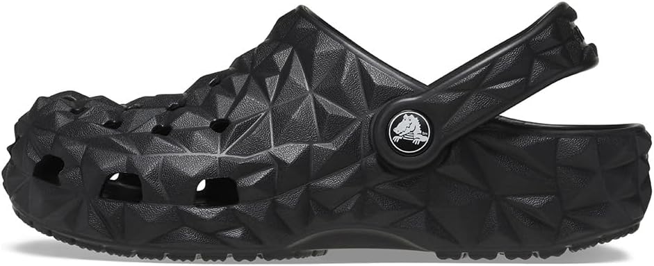 Crocs Classic Geometric Clog (Little Kid/Big Kid) Black 3 Little Kid M - Image 7