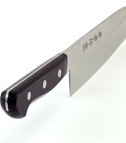 Miniatura 4 de Kanetsune Santoku 7.283 in con mango de madera contrachapada KC-921