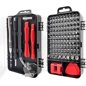 Farraige® Latest PC Repair Screwdriver Set, 110 in 1 Professional Precision Screwdriver set, Multi-function Magnetic…